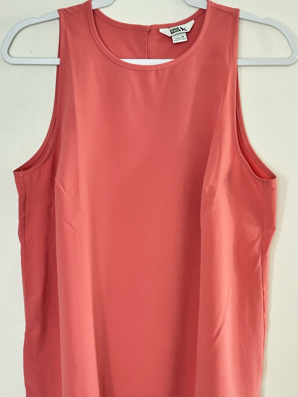 Eddie Bauer Coral Sleeveless Tank Top